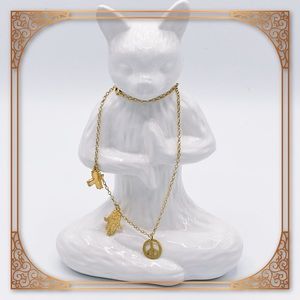 MARCIA MORAN Triad Peace Necklace